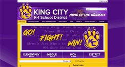 Desktop Screenshot of kingcityschools.org